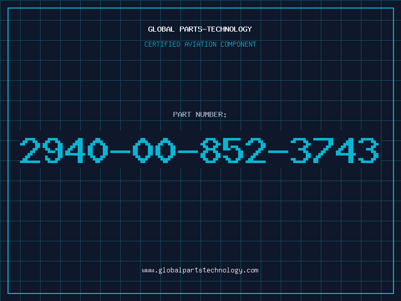 Aviation Part 2940-00-852-3743