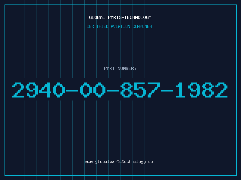 Aviation Part 2940-00-857-1982