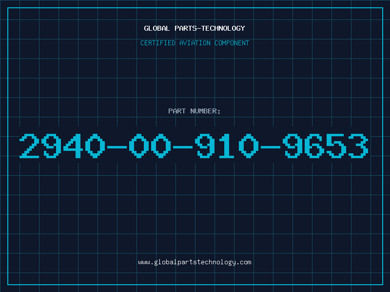 Aviation Part 2940-00-910-9653