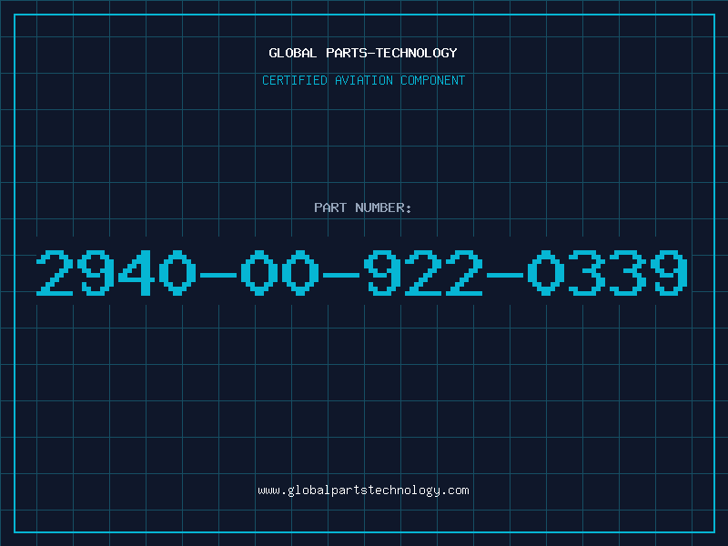 Aviation Part 2940-00-922-0339