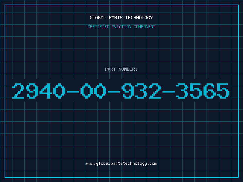 Aviation Part 2940-00-932-3565