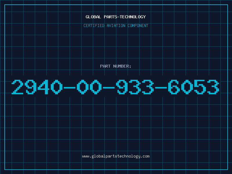 Aviation Part 2940-00-933-6053