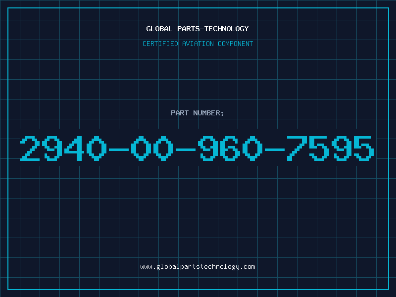 Aviation Part 2940-00-960-7595