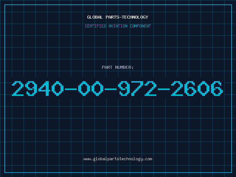 Aviation Part 2940-00-972-2606
