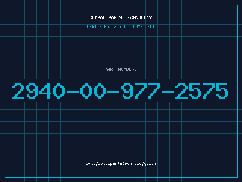 Aviation Part 2940-00-977-2575