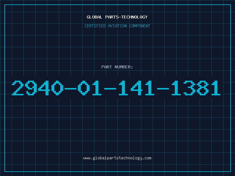 Aviation Part 2940-01-141-1381
