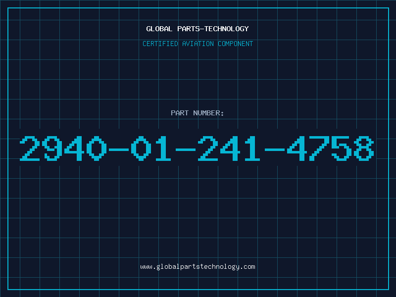 Aviation Part 2940-01-241-4758