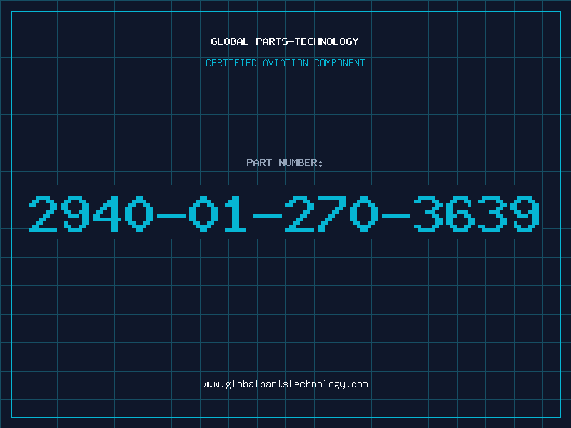 Aviation Part 2940-01-270-3639