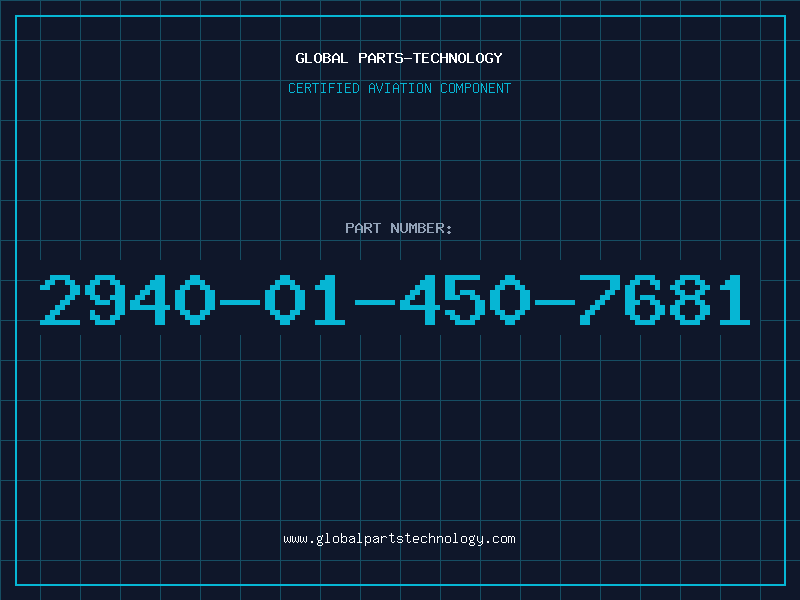 Aviation Part 2940-01-450-7681