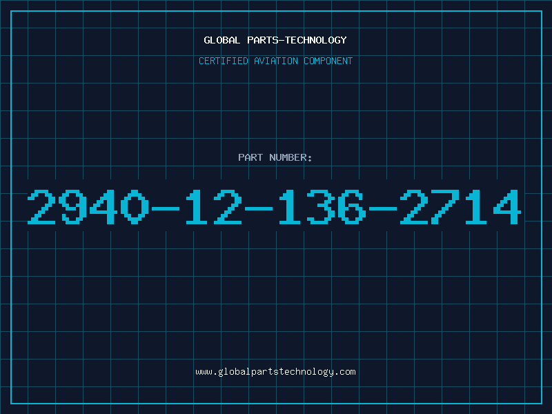 Aviation Part 2940-12-136-2714