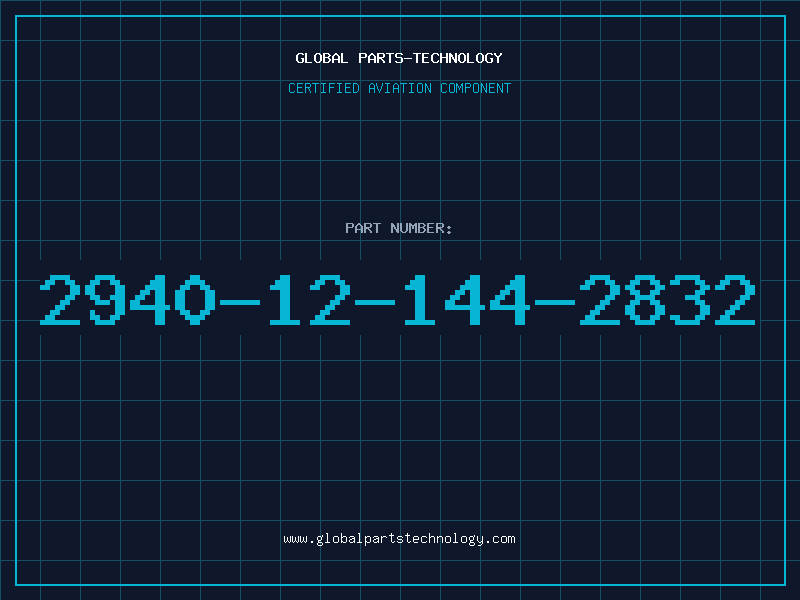 Aviation Part 2940-12-144-2832