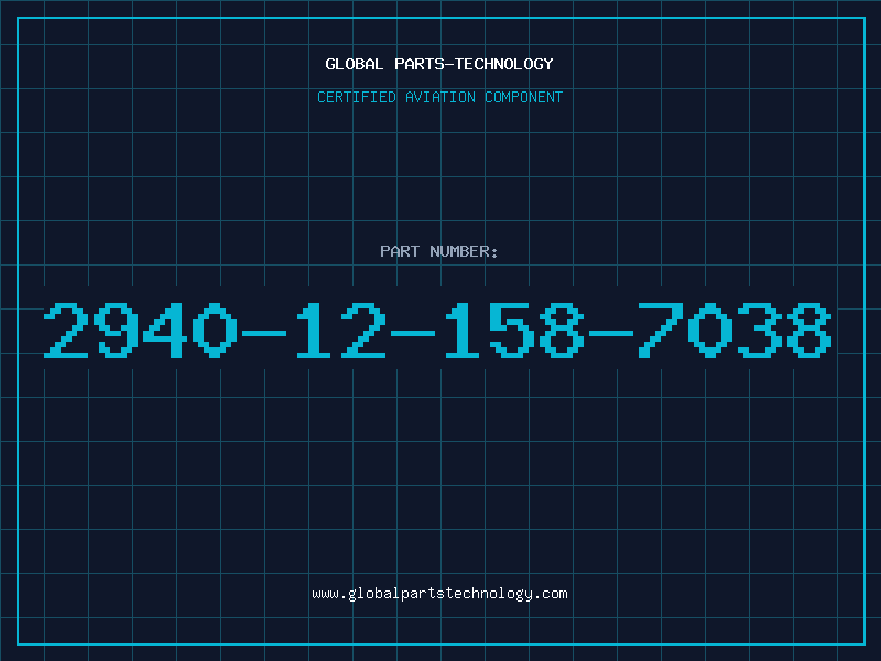 Aviation Part 2940-12-158-7038
