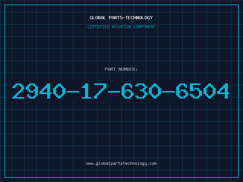Aviation Part 2940-17-630-6504