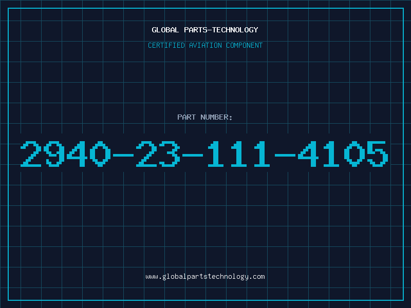 Aviation Part 2940-23-111-4105
