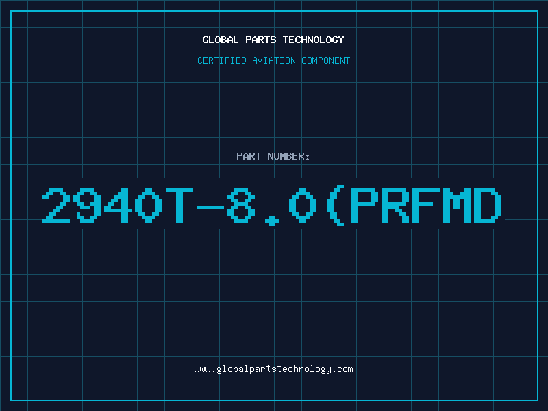 Aviation Part 2940T-8.0(PRFMD