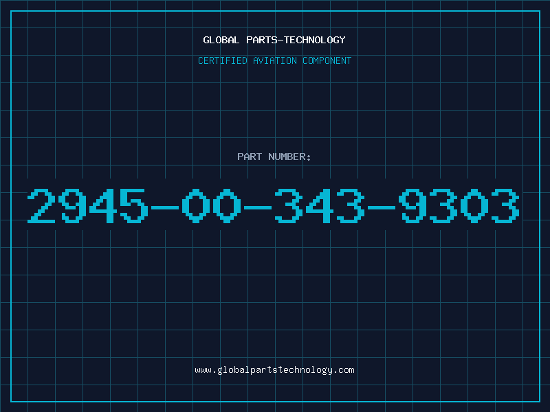 Aviation Part 2945-00-343-9303