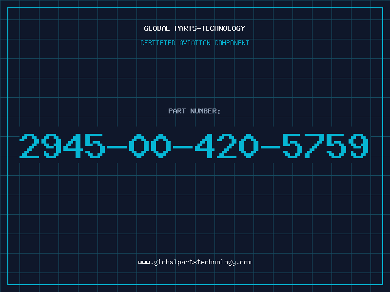Aviation Part 2945-00-420-5759