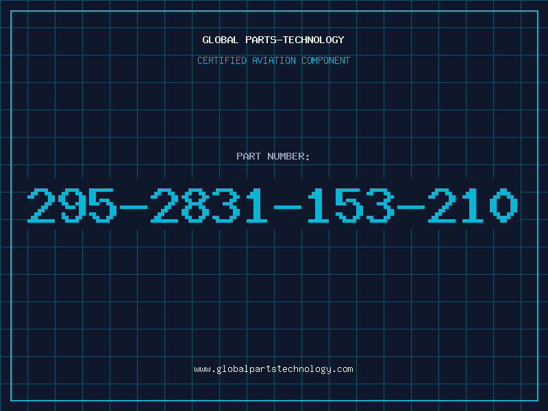 Aviation Part 295-2831-153-210
