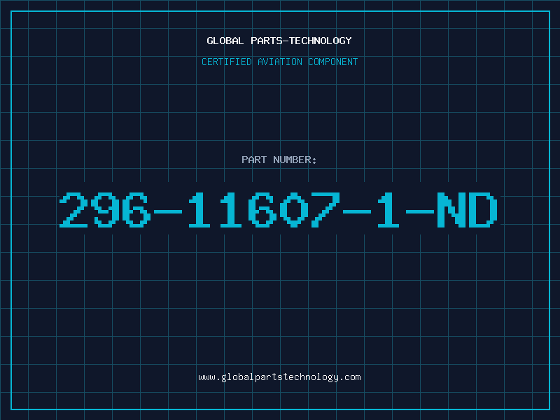 Aviation Part 296-11607-1-ND