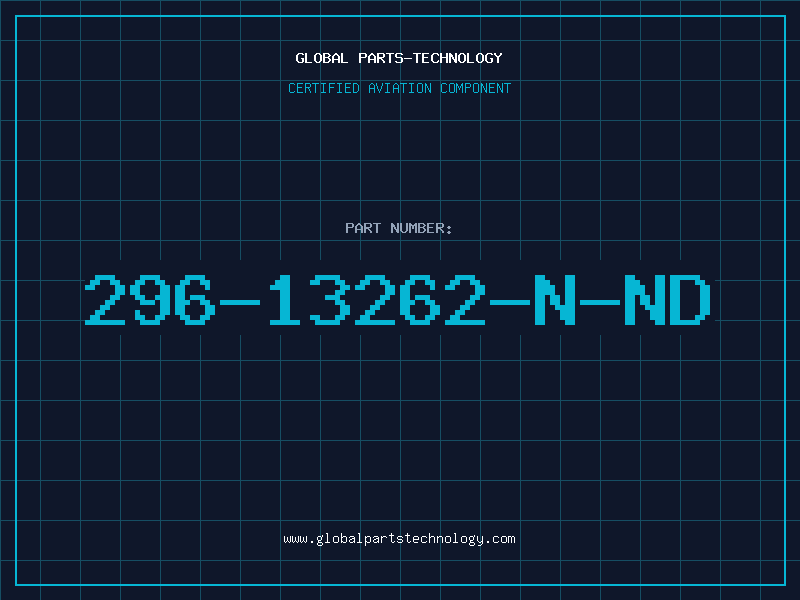 Aviation Part 296-13262-N-ND