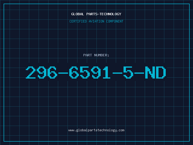 Aviation Part 296-6591-5-ND