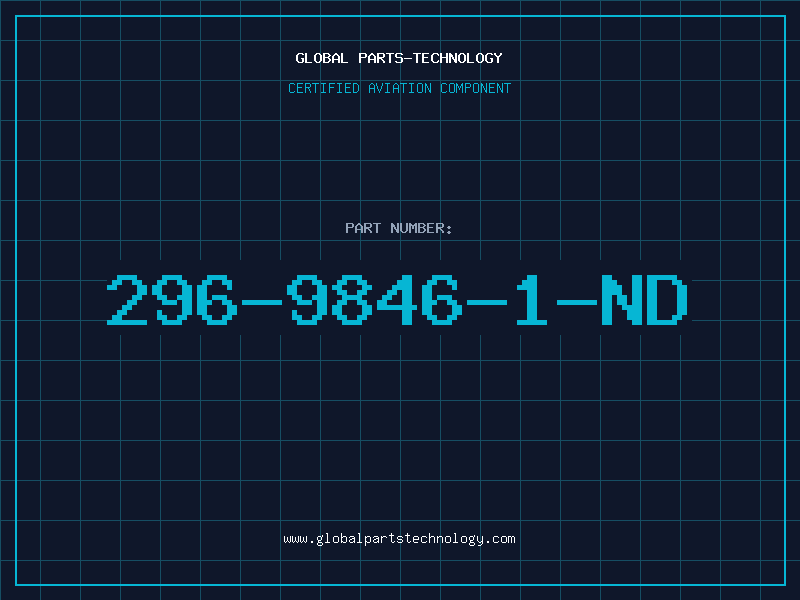 Aviation Part 296-9846-1-ND