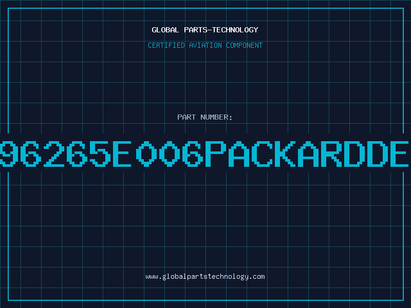 Aviation Part 296265e006PackardDel