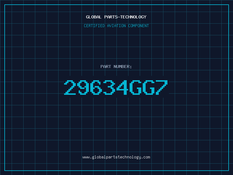 Aviation Part 29634GG7