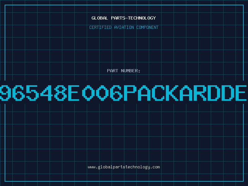 Aviation Part 296548e006PackardDel