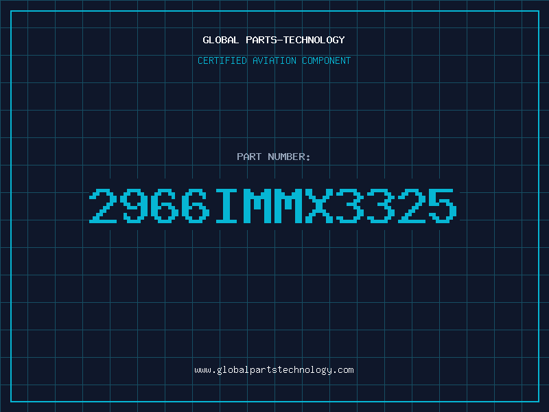 Aviation Part 2966IMMX3325