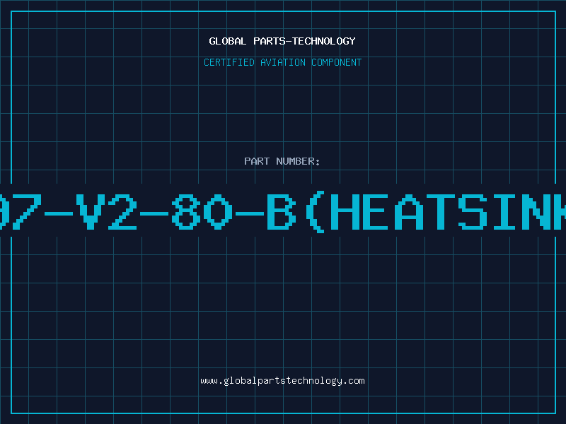 Aviation Part 297-V2-80-B(HEATSINKS