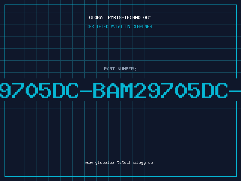 Aviation Part 29705DC-BAM29705DC-B