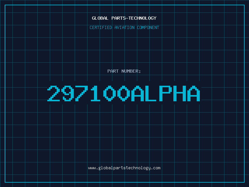 Aviation Part 297100ALPHA