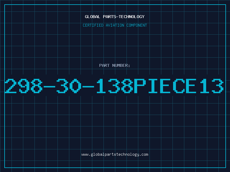 Aviation Part 298-30-138PIECE13