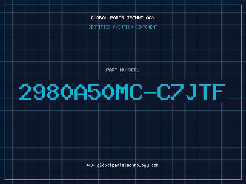 Aviation Part 2980A50MC-C7JTF