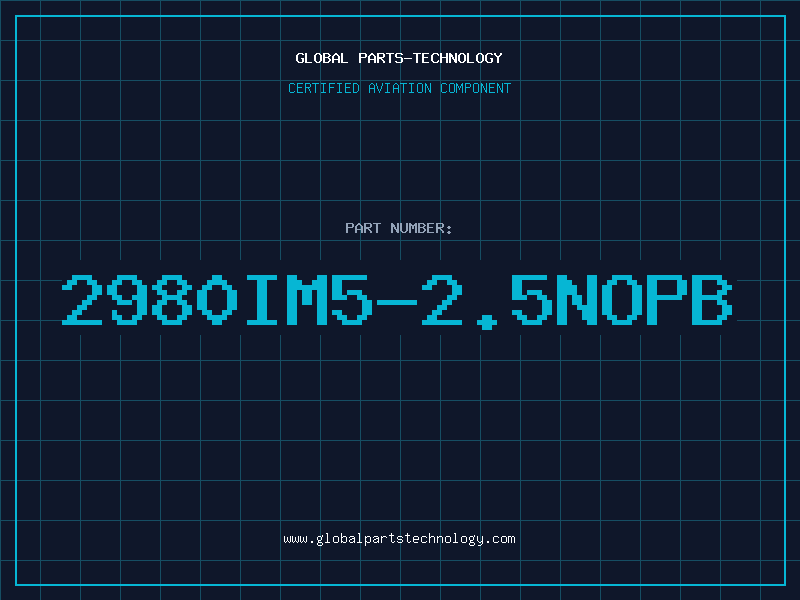 Aviation Part 2980IM5-2.5NOPB