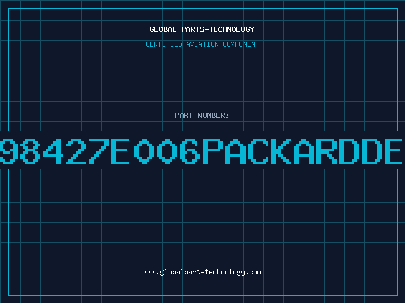 Aviation Part 298427e006PackardDel