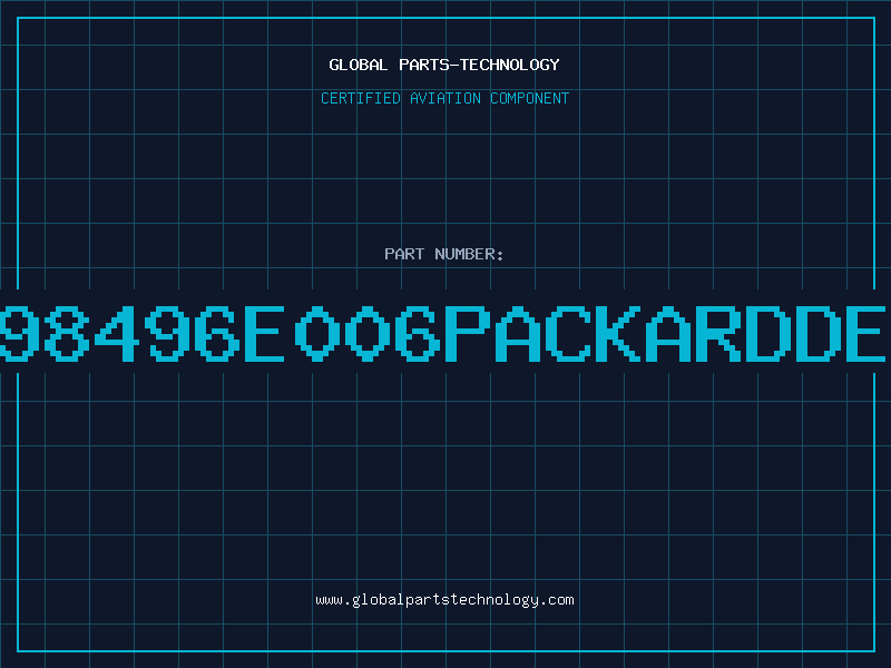 Aviation Part 298496e006PackardDel