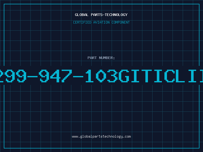 Aviation Part 299-947-103GITICLII