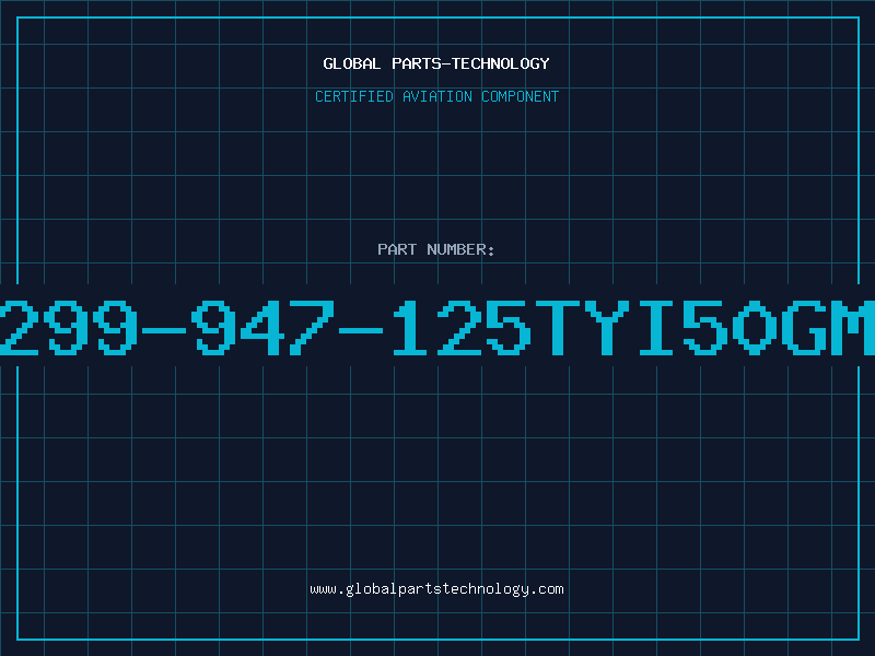 Aviation Part 299-947-125TYI50GM