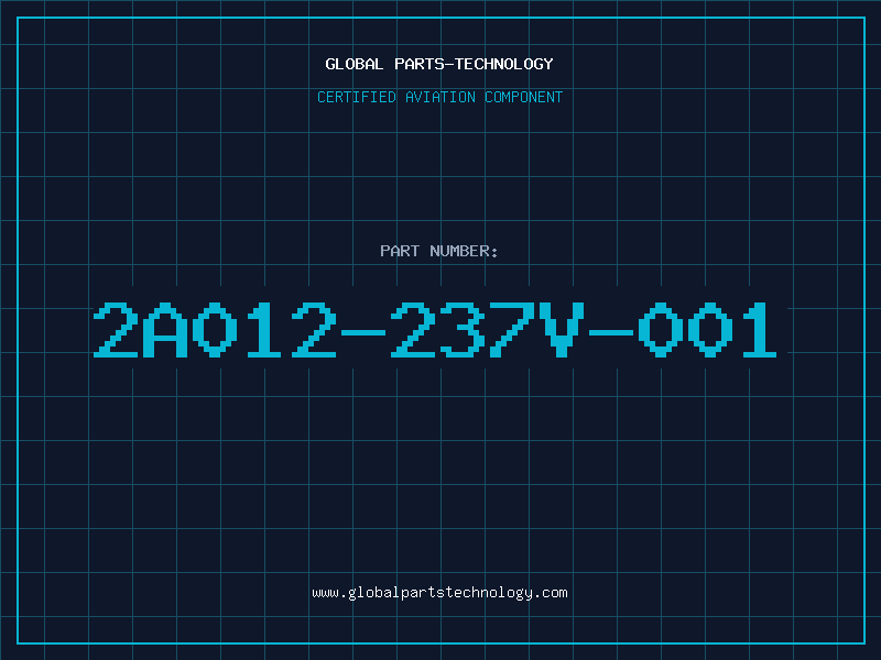 Aviation Part 2A012-237V-001