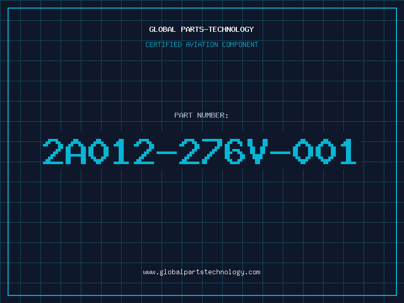 Aviation Part 2A012-276V-001