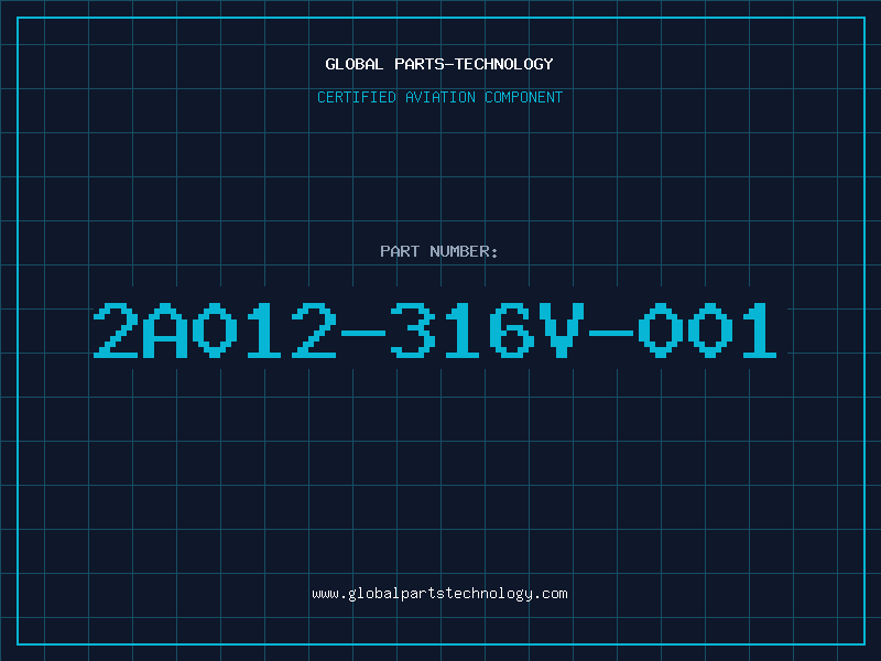 Aviation Part 2A012-316V-001