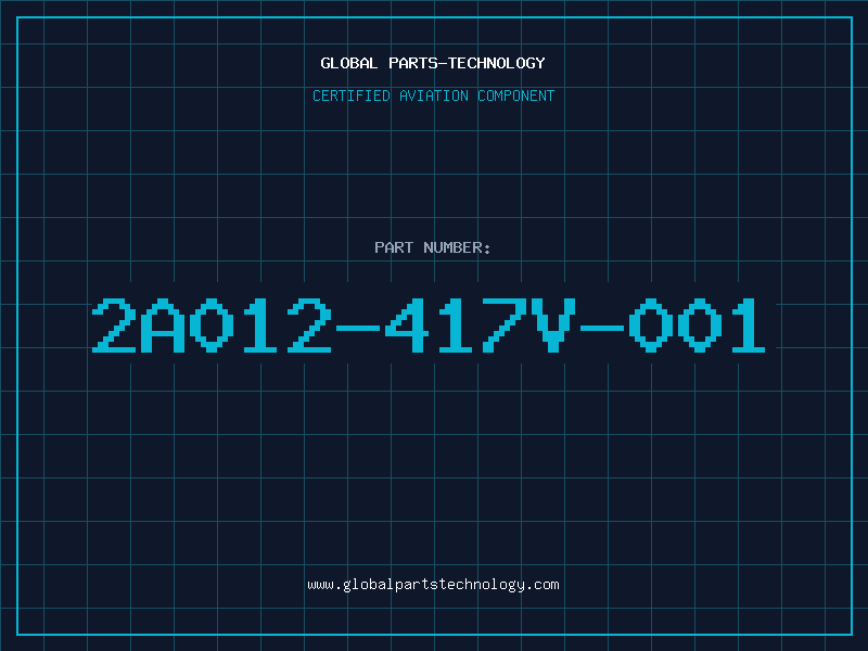 Aviation Part 2A012-417V-001