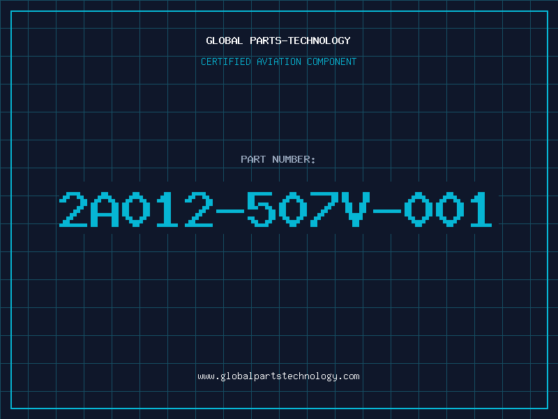 Aviation Part 2A012-507V-001