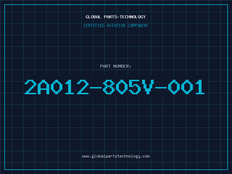 Aviation Part 2A012-805V-001