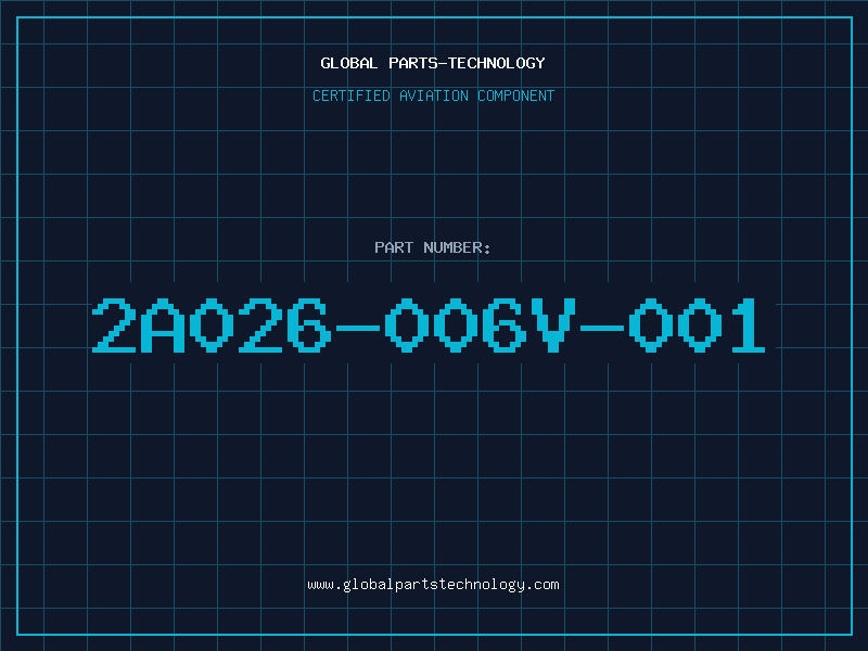 Aviation Part 2A026-006V-001