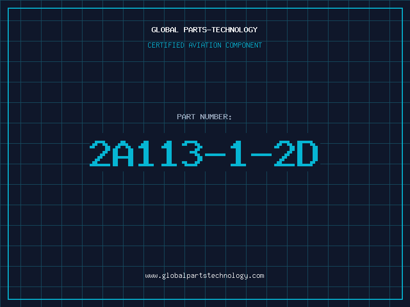 Aviation Part 2A113-1-2D