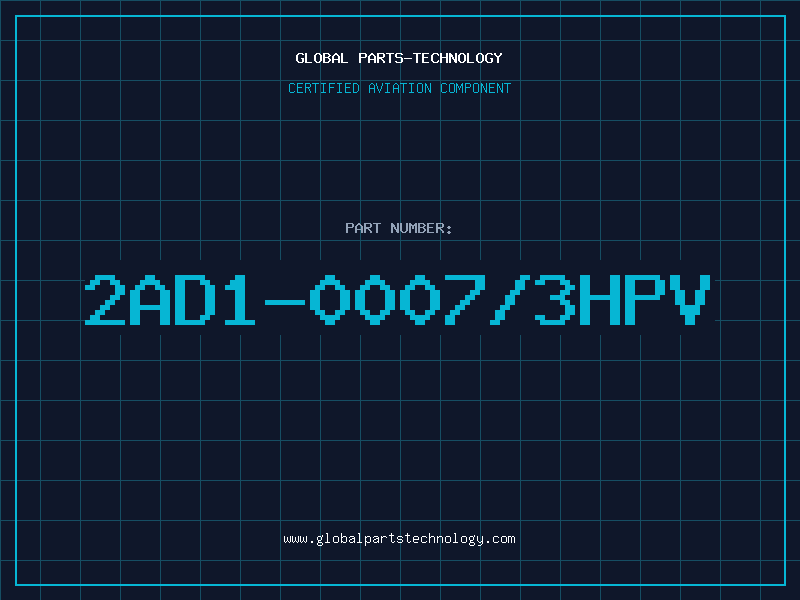 Aviation Part 2AD1-0007/3HPV