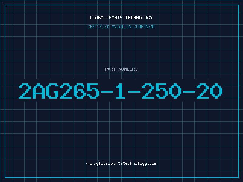 Aviation Part 2AG265-1-250-20